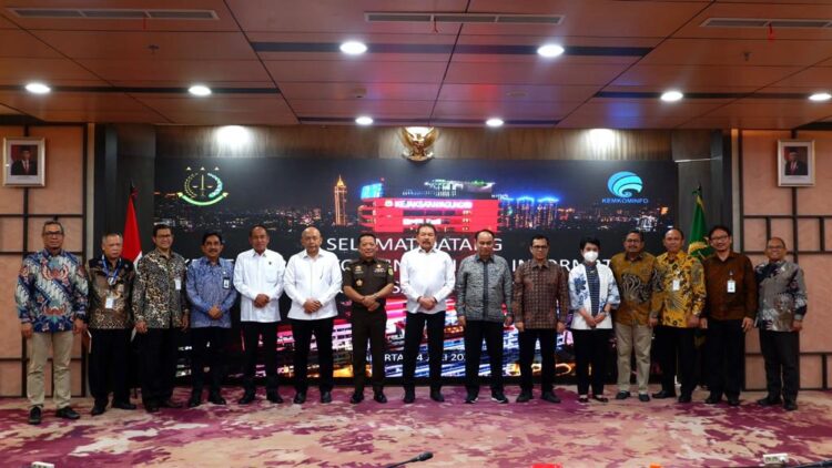 Silaturahmi dan Konsultasi Jaksa Agung Dengan Menteri Komunikasi dan Informatika