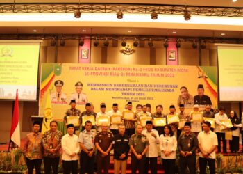 Koordinator Bidang Intelijen Kejati Riau Hadiri Kegiatan Rapat Kerja Daerah ke- 2 Forum Kerukunan Umat Beragama Se-Provinsi Riau Tahun 2023