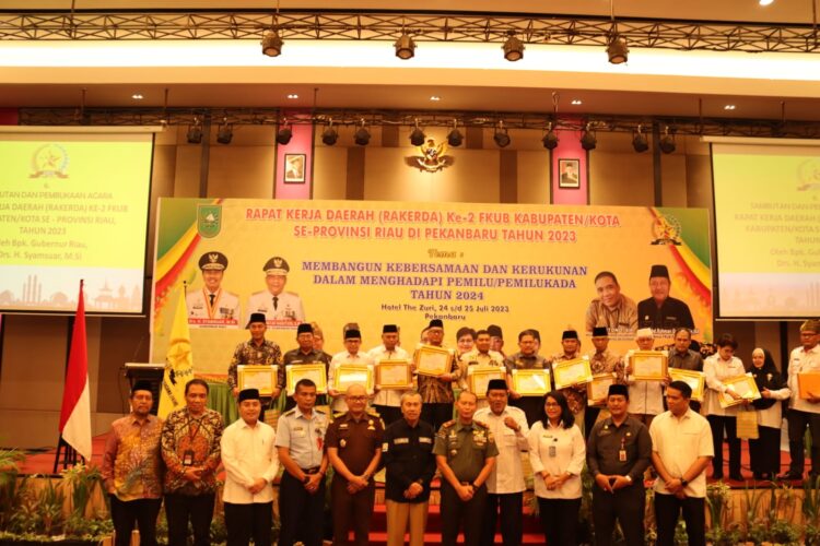 Koordinator Bidang Intelijen Kejati Riau Hadiri Kegiatan Rapat Kerja Daerah ke- 2 Forum Kerukunan Umat Beragama Se-Provinsi Riau Tahun 2023