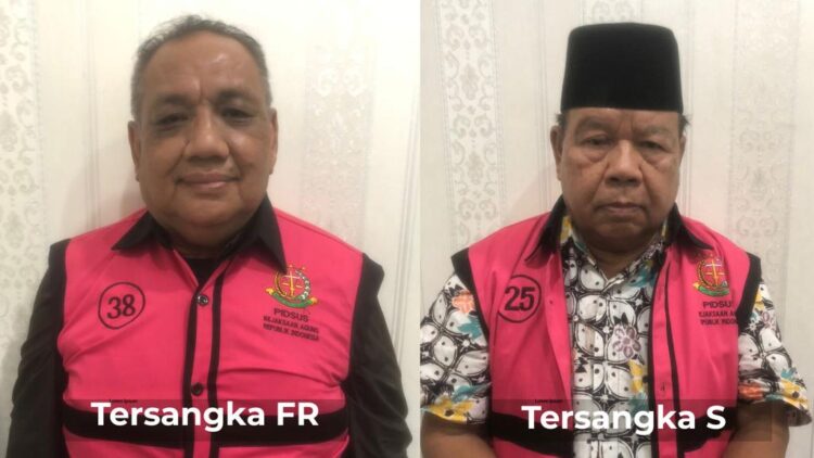 Tim Penyidik Kejaksaan Agung Menetapkan dan Melakukan Penahanan Terhadap dua Orang Tersangka dalam Penerimaan Hadiah atau Janji Gratifikasi