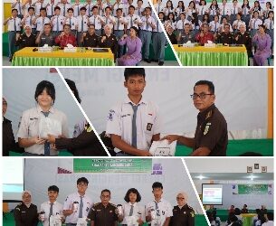 KEGIATAN PENYULUHAN HUKUM JAKSA MASUK SEKOLAH  KEJAKSAAN TINGGI RIAU DI SMA SANTO TARCISIUS DUMAI