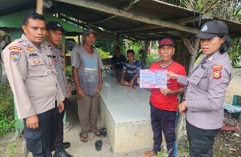 Sat Binmas Polres Kampar Laksanakan Kegiatan Penyebaran Maklumat Radikalisme