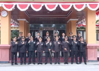 Polres Siak Gelar Upacara Peringatan HUT RI Ke – 78