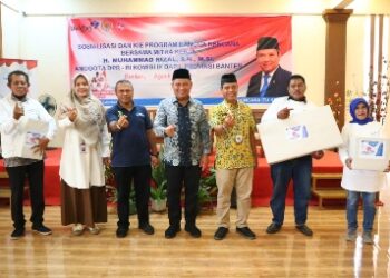 Muhammad Rizal DPR RI Sosialisasi KIE Bangga Kencana BKKBN Cegah Stunting di Bojong Nangka Tangerang