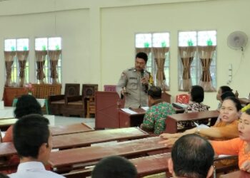 Tingkatkan Pelayanan, Polsek Tualang Gelar Minggu Kasih