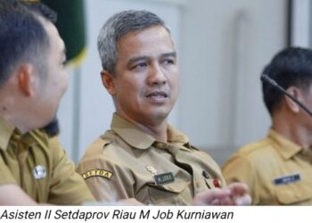 Asisten II Setdaprov Riau M Job Kurniawan menjadi Ketua Tim Pansel