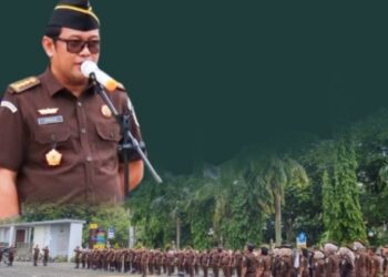 Asisten Tindak Pidana Khusus Kejaksaan Tinggi Riau Penerima Apel Kerja Pagi