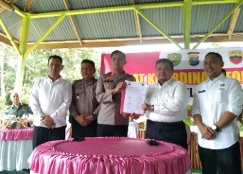 Narkotika Musuh Bersama, Kapolres dan Bupati Tapsel Bentuk Kampung Bebas dari Narkoba