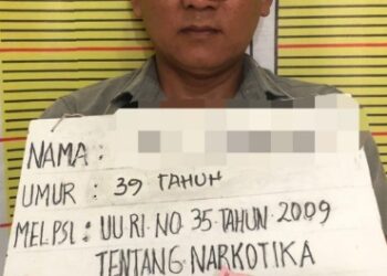 Persempit Ruang Gerak Narkoba, Bandar Sabu Ditangkap Polres Tapsel Saat GKN