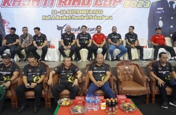 Wakil Kepala Kejaksaan Tinggi Riau Resmi Membuka Kejuaraan Taekwondo Championship Kajati Riau Cup 2023
