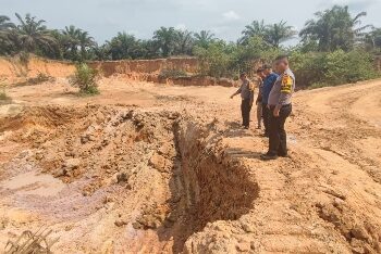 Setelah Viral dibeberapa Media Online,Kapolres Kampar Perintahkan Kapolsek Tapung Hulu Turun ke Lokasi Galian C ini perintah Kapolres