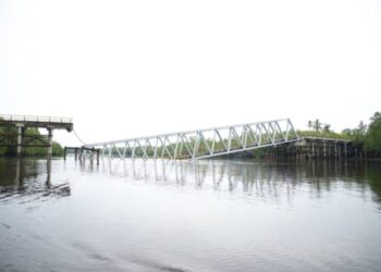 Zulfahmi: Dinas PUPR Riau Pastikan Perbaikan Jembatan Runtuh di Meranti
