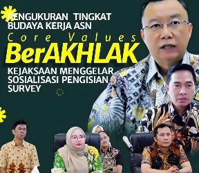 Asintel dan Asdatun Kejati Riau Ikuti Kegiatan Sosialisasi Pelaksanaan Pengisian Survey secara virtual