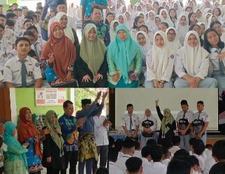 Pemilu Segera Tiba Caleg Parta PAN Hadirkan Anggota MPR RI ke SMA Negeri 1 Pangkalan Kerinci