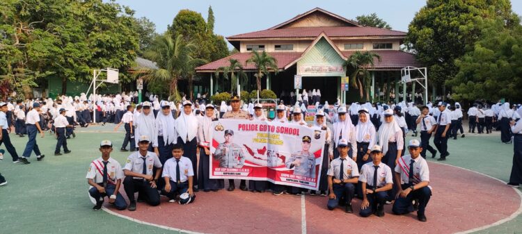 Polsek Tualang Laksanakan Program Police Goes to School