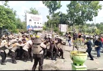 Polres Kampar Lakukan Sispamkota Untuk Pengamanan Pemilu 2024 