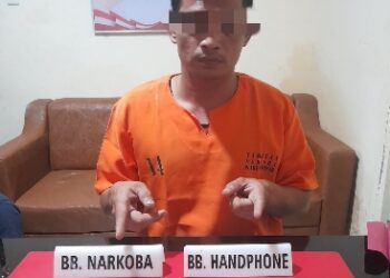 Satnarkoba Polres Kampar Berhasil Tangkap Pelaku Narkoba di Desa Pasir Sialang