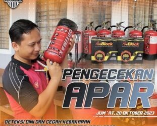 DETEKSI DINI DAN MITIGASI RISIKO CEGAH KEBAKARAN, LAPAS PEKANBARU RUTIN LAKUKAN PERAWATAN APAR