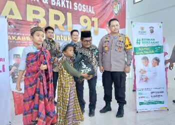 Polres Siak Gelar Bhakti Kesehatan dan Sosial di Gedung Endra Darma