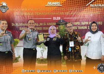 Anggota DPD RI Beserta Rombongan Melakukan Kunjungan Kerja ke Lapas Kelas IIA Pekanbaru