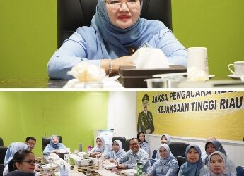 Asdatun Kejati Riau Mengikuti Kegiatan Pembukaan Bimbingan Teknis secara virtual