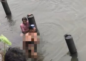 Hanyut di Sungai Satu Balita Ditemukan, Satu Balita Masih Dalam Pencarian