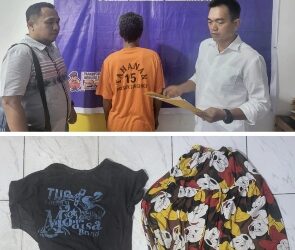 Polsek Singingi Gelar Konferensi Pers Ungkap Kasus Dugaan Tindak Pidana Penganiayaan