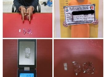 Tim Mata Elang SatresNarkoba Polres Kuansing Tangkap Kurir Sabu di Desa Logas Kecamatan Singingi