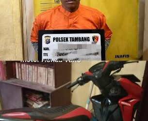 Polsek Tambang Tangkap Pelaku Curanmor Usai Melarikan Sepeda Motor Milik Pegawai Salon