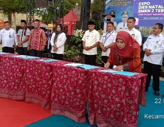 EXPO DIESNATALIS Pusat Keunggulan, Dengan Ditetapkan Sebagai SMK 2 Tebo Terbaik, Dari Fisik Maupun Pembelajaran