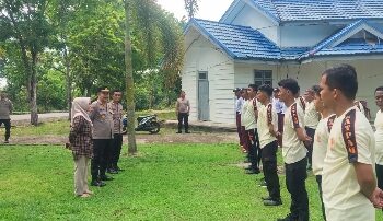 Sat Binmas Polres Kuansing Laksanakan Kegiatan Refreshment Pelatihan Terhadap Satpam di RSUD Teluk Kuantan