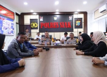 Polres Siak Gelar Sosialisasi Lombaan Karya jurnalistik Polda Riau