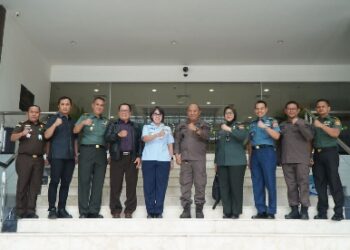 Wakil Kepala Kejaksaan Tinggi Riau Terima Kunjungan Kerja Sekaligus Silaturahmi Oditur Jenderal TNI
