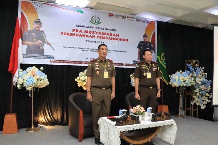 KEJAKSAAN TINGGI MALUKU MENGADAKAN PRA MUSREMBANG NASIONAL TAHUN 2024