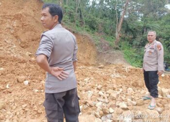 Aktivitas PETI di Desa Lubuk Ambacang Kecamatan Hulu Kuantan Dihentikan oleh Polsek Hulu Kuantan
