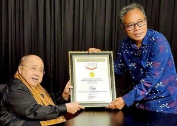 Penghargaan Museum Rekor Dunia Indonesia Kembali di raih Serikat Media Siber Indonesia