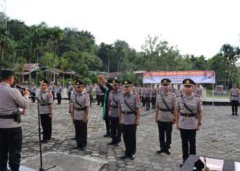 Gerbong Mutasi, Promosi dan Rotasi Di Jajaran Pejabat Utama Polres Sawahlunto Bergulir