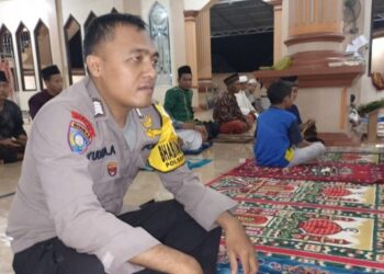 Bhabinkamtibmas Polres Tebo Lakukan Shalat Tarawih Keliling,ini Momentum Keberkahan Saat Bulan Ramadhan