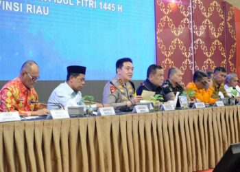 Polda Riau Gelar Rapat Lintas Sektoral Operasi Ketupat Lancang Kuning 2024 ini pesan Kapolda