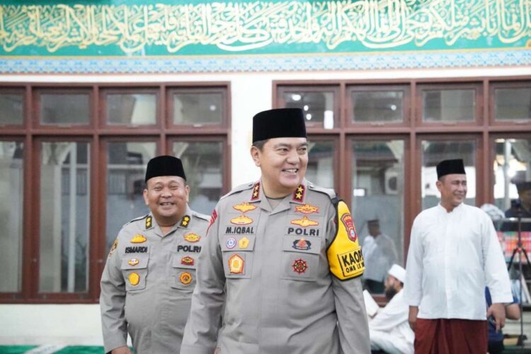 Ini Pesan Kapolda Riau Saat Safari Ramadhan di Masjid Muthmainnah