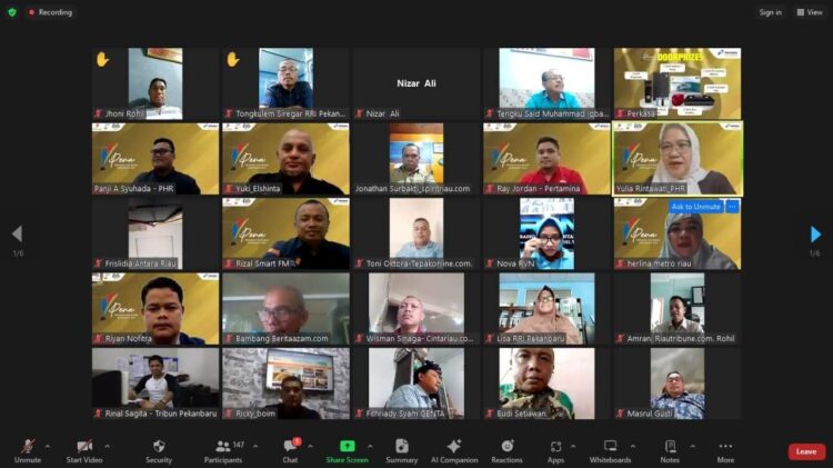 PHR Kembali Gelar Lomba Karya Jurnalistik PENA untuk Wartawan Riau