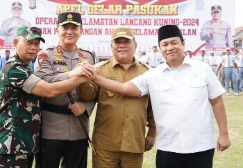 Kapolda Riau Pimpin Apel Pasukan Operasi Keselamatan Lancang Kuning 2024 ini pesan Kapolda Riau