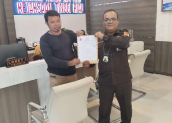 Team Investigasi Lembaga DPP TOPAN RI Pusat Laporkan Kadis PUPRPKPP Provinsi Riau ke Kejaksaan Tinggi