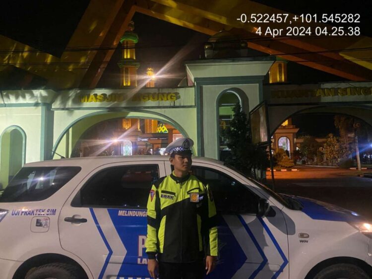 Sat Lantas Polres Kuansing Gelar Patroli Dini Hari dan Subuh untuk Antisipasi Daerah Rawan Laka Lantas, Balap Liar, dan C3