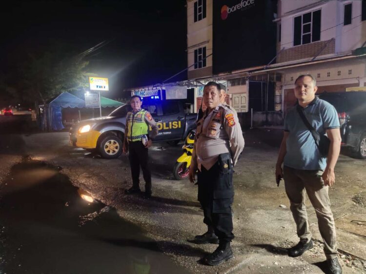 Polsek Tampan Gelar Kegiatan PMS Ops KYRD Guna Antisipasi Premanisme dan Bali