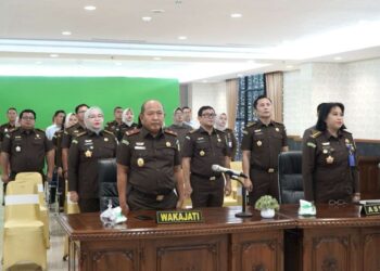 Wakil Kepala Kejaksaan Tinggi Riau Mengikuti Kegiatan Musrenbang Kejaksaan RI Tahun 2024 secara virtual