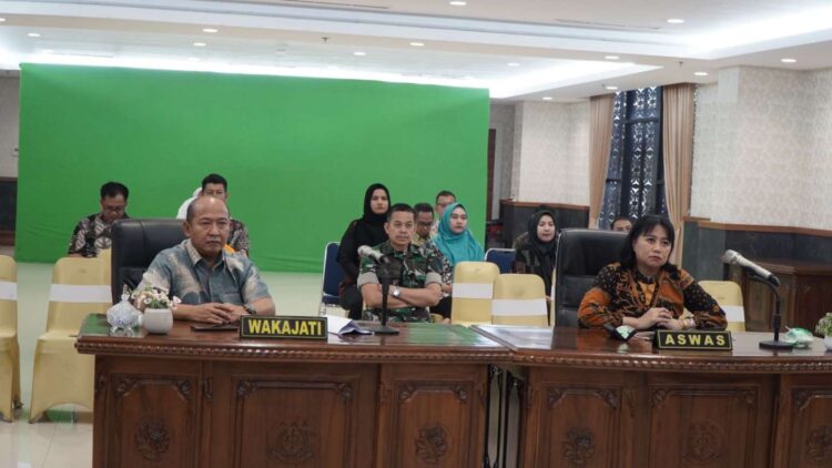 Wakil Kepala Kejaksaan Tinggi Riau Mengikuti Kegiatan Penutupan Musrenbang Kejaksaan RI Tahun 2024 secara virtual