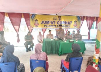 Polresta Pekanbaru Melaksanakan Jumat Curhat di Wilkum Polsek Sukajadi ini curhatan masyarakat