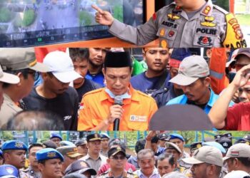 Kapolres Siak Pimpin Pengamanan Unras Hari Buruh 2024 ini kata Kapolres