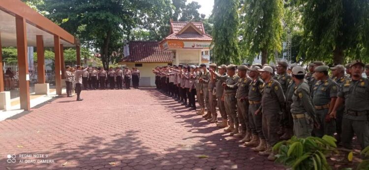 Kasat Binmas Polresta Pekanbaru Pimpin Apel Kesiapan Pengamanan Kegiatan BBI/BBWI, 164 Personil Disebar Dilokasi